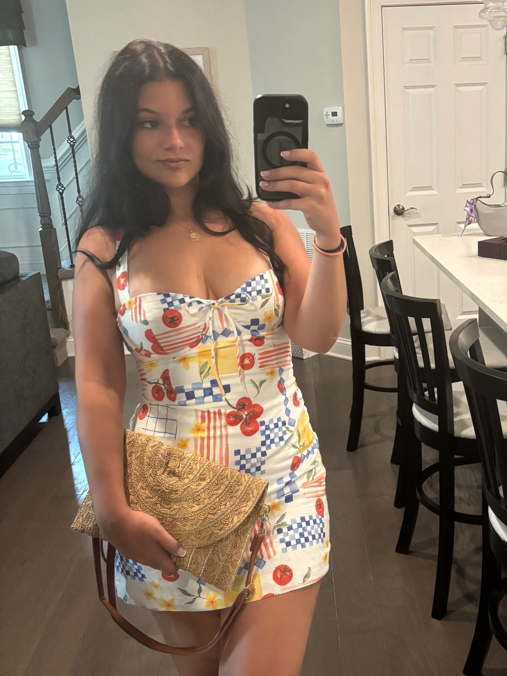Showpo White picnic Print Mini Dress